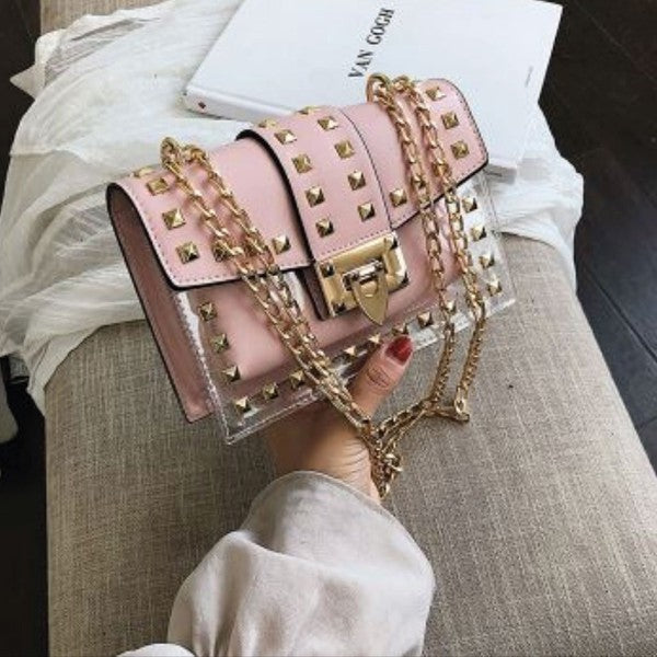 Betty Shoulder Bag-Clear Purse