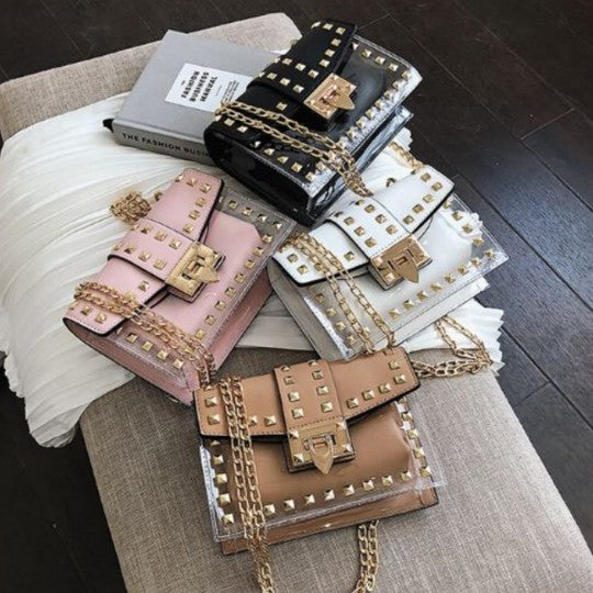 Betty Shoulder Bag-Clear Purse