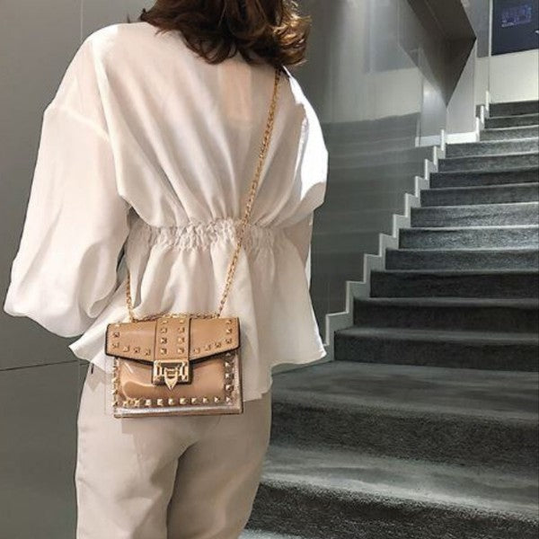 Betty Shoulder Bag-Clear Purse