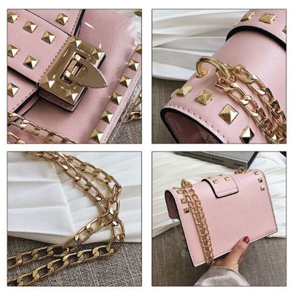 Betty Shoulder Bag-Clear Purse