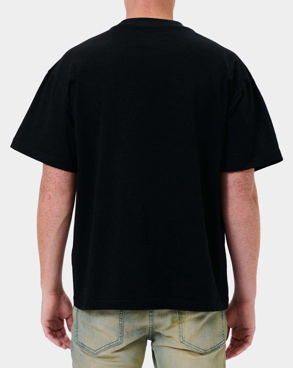 Men's Causal Chenille Patch Shirt