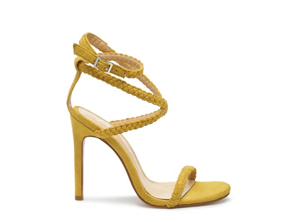 Sherri Suede Stiletto Sling Back Heel Sandals