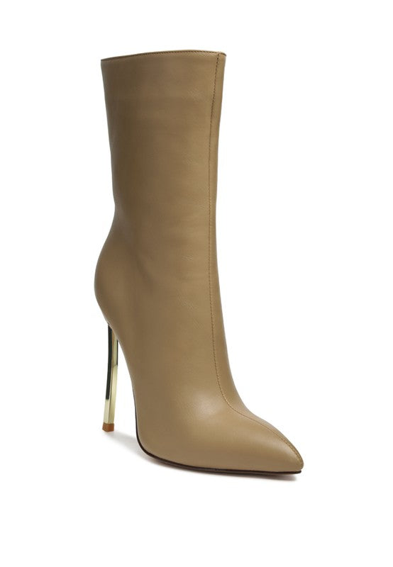 Klayton Pointed Toe High Heel Boots