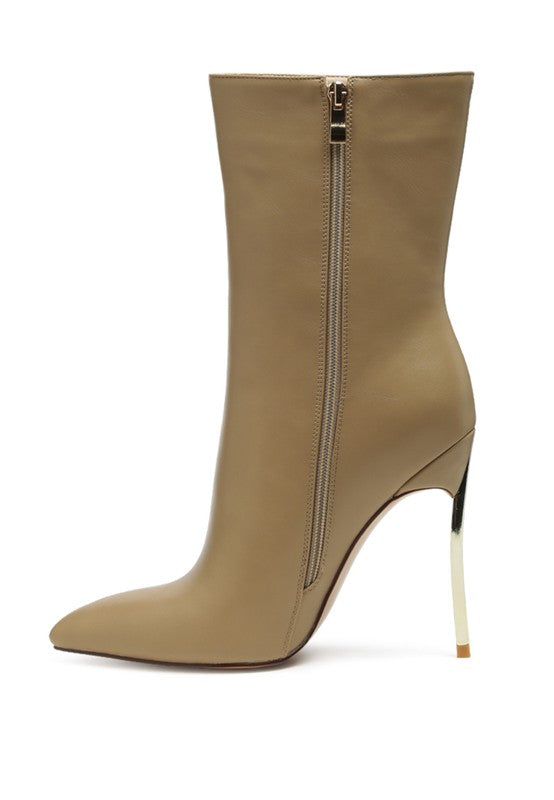 Klayton Pointed Toe High Heel Boots