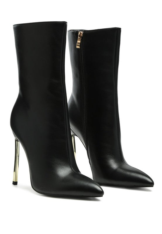 Klayton Pointed Toe High Heel Boots