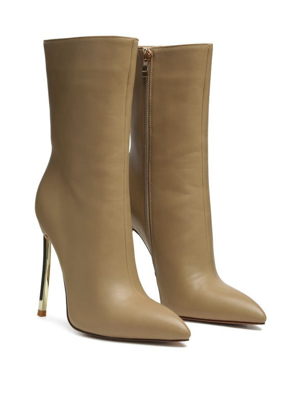 Klayton Pointed Toe High Heel Boots