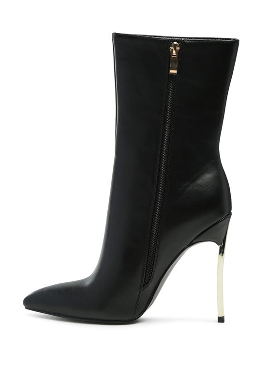 Klayton Pointed Toe High Heel Boots
