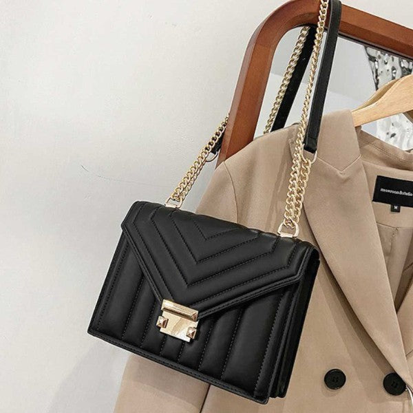 Roxy Shoulder Quilted Design Handbag