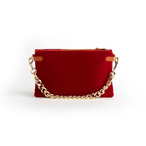 Velvet Envelope Boho Crossbody Handbag