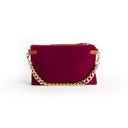 Velvet Envelope Boho Crossbody Handbag