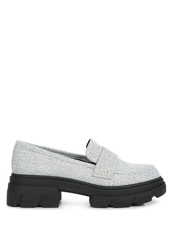 Amabel Chunky Lug Sole Loafers