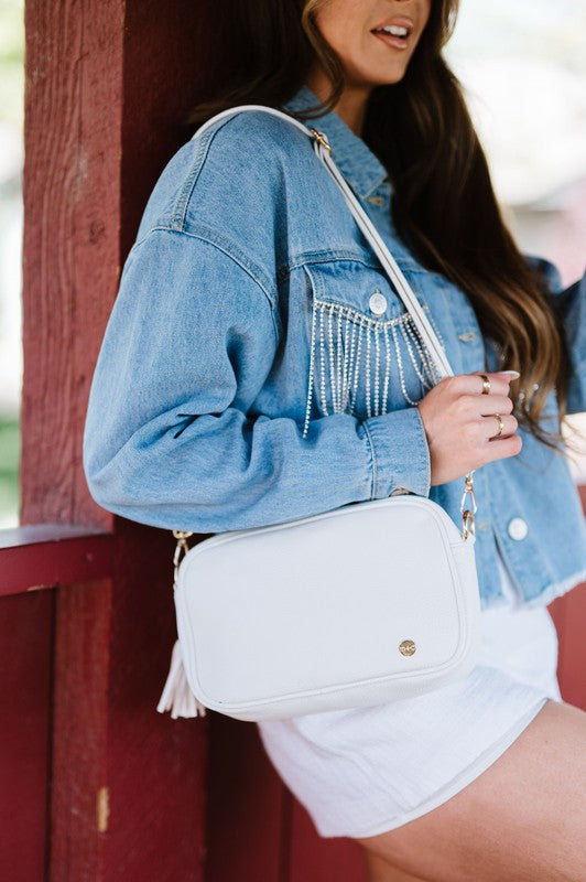 Dolly Vegan Leather Crossbody Clutch Purse