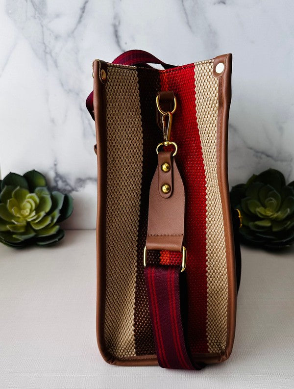 Stripe Tote Bag