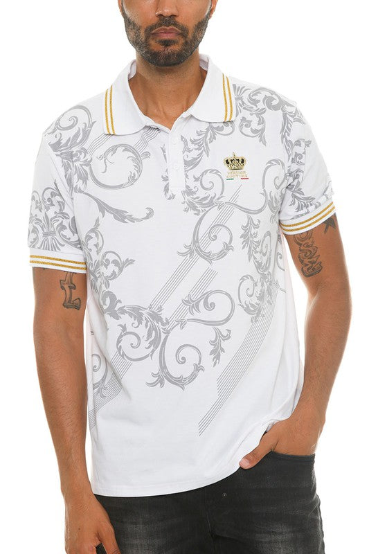 Men's Version Couture Polo Button Down Shirt