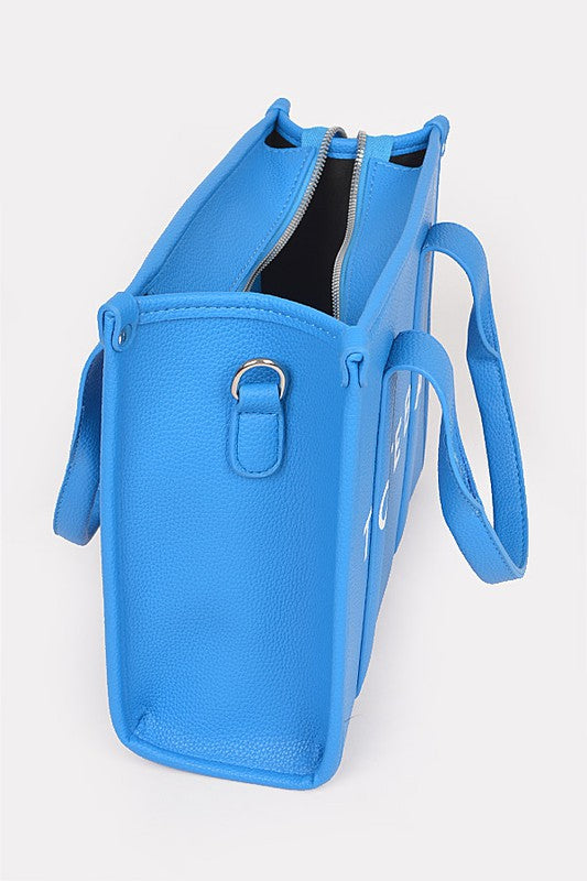 Luxury Faux Leather Small Tote Bag