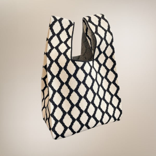 Lizzie Geometric Design Satchel
