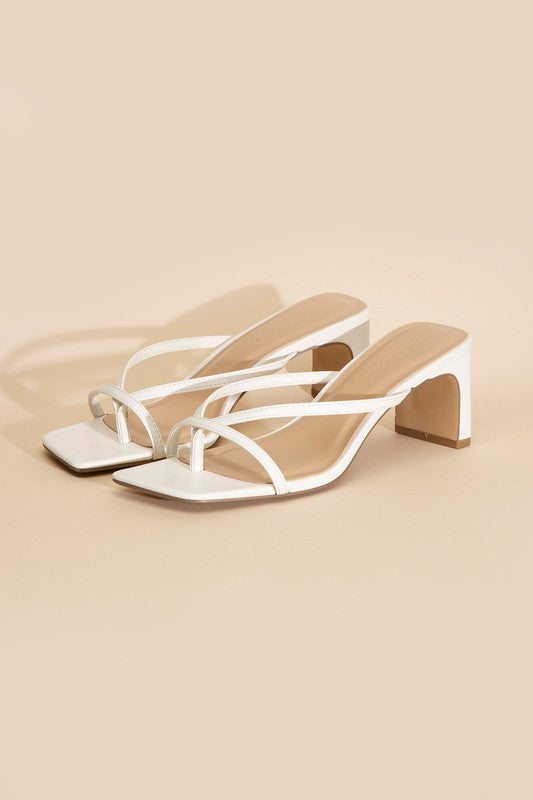 Gadget's Thong Mule Heels
