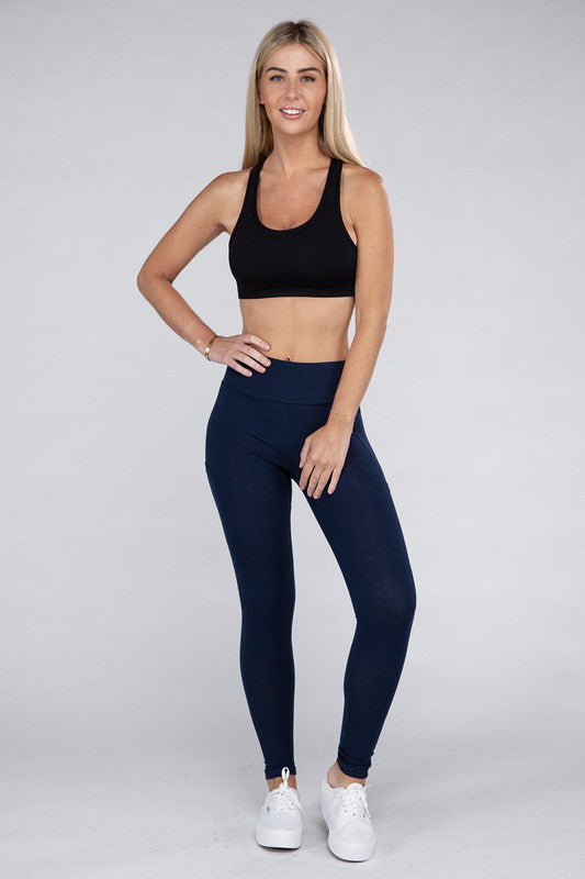 Women's Active Leggings Featuring Concealed Pockets