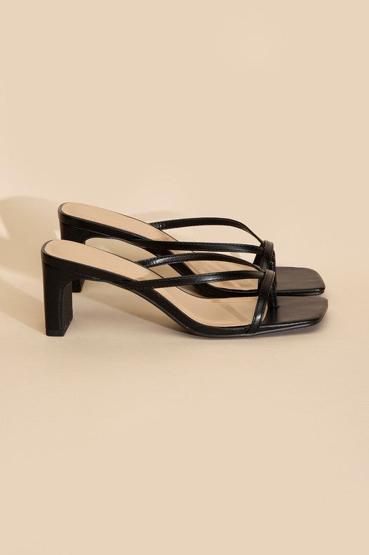 Gadget's Thong Mule Heels