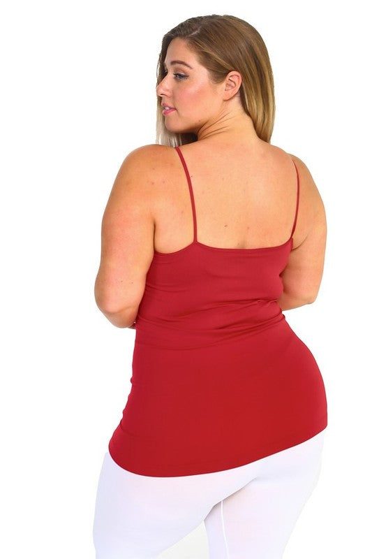 Women's Seamless Triple Criss-Cross Front Cami