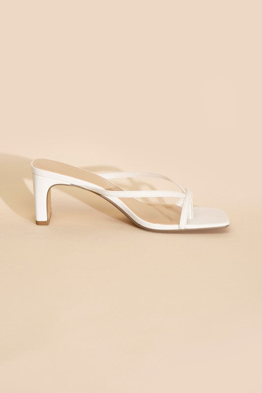 Gadget's Thong Mule Heels