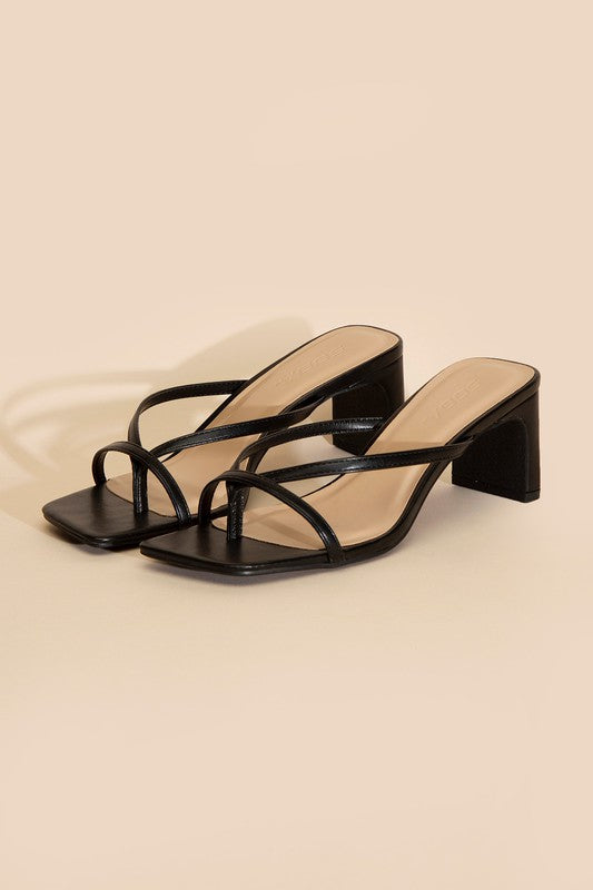 Gadget's Thong Mule Heels