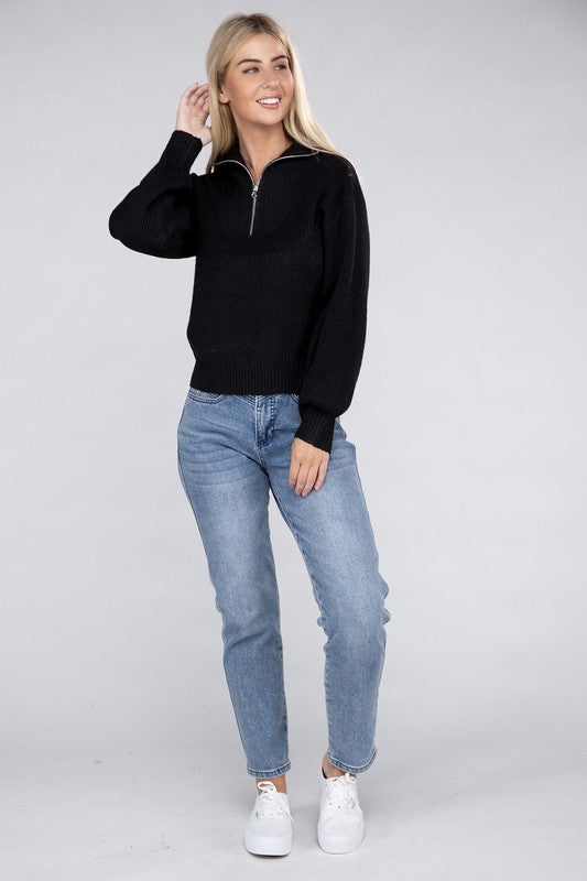 Women's Easy-Wear Half-Zip Pullover