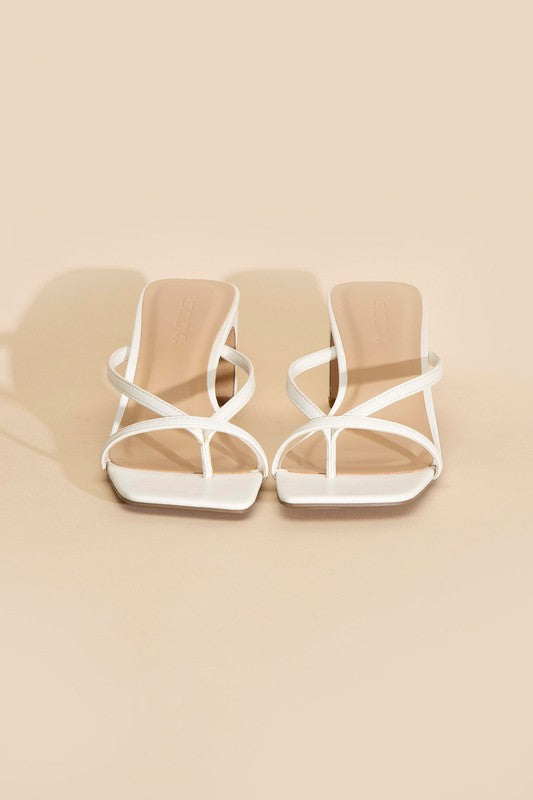 Gadget's Thong Mule Heels
