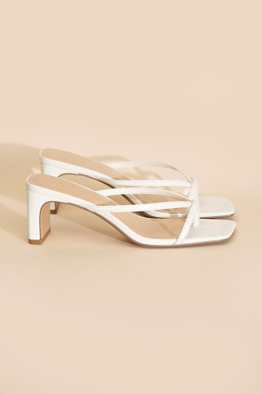 Gadget's Thong Mule Heels