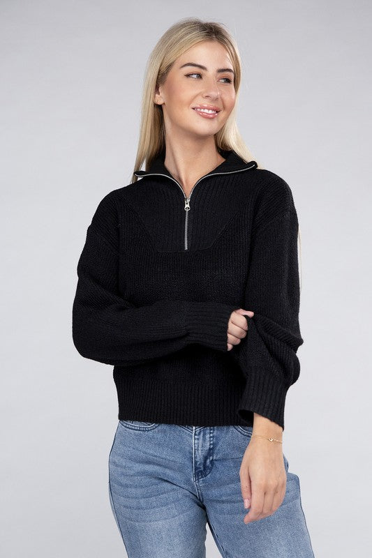 Women's Easy-Wear Half-Zip Pullover