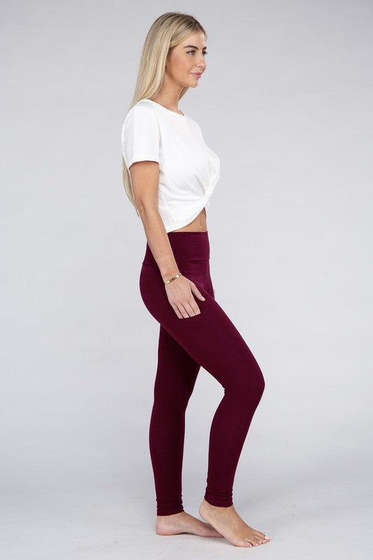 Women's Active Leggings Featuring Concealed Pockets