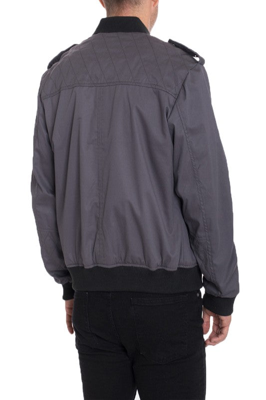 Men's Cotton Casual Bomber Jacket