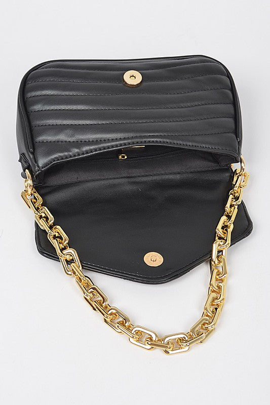 Quilted CG Crossbody Bag