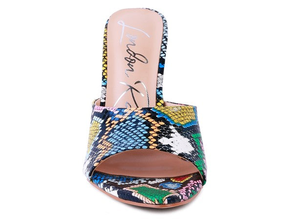 Bottoms Up Pointed High Heel Moon Cut Straps