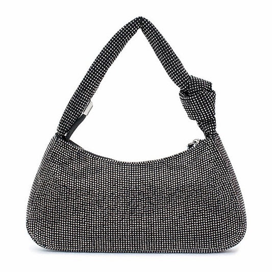 Rhinestone Simple Shoulder Purse