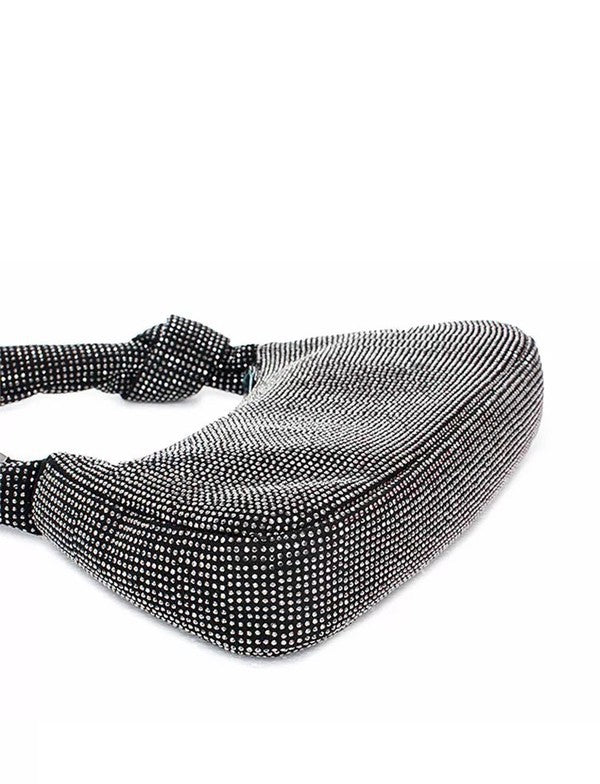 Rhinestone Simple Shoulder Purse