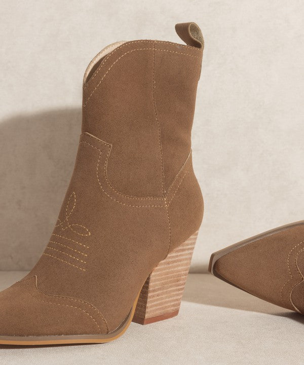 Oasis Society Ariella Western Short Boots