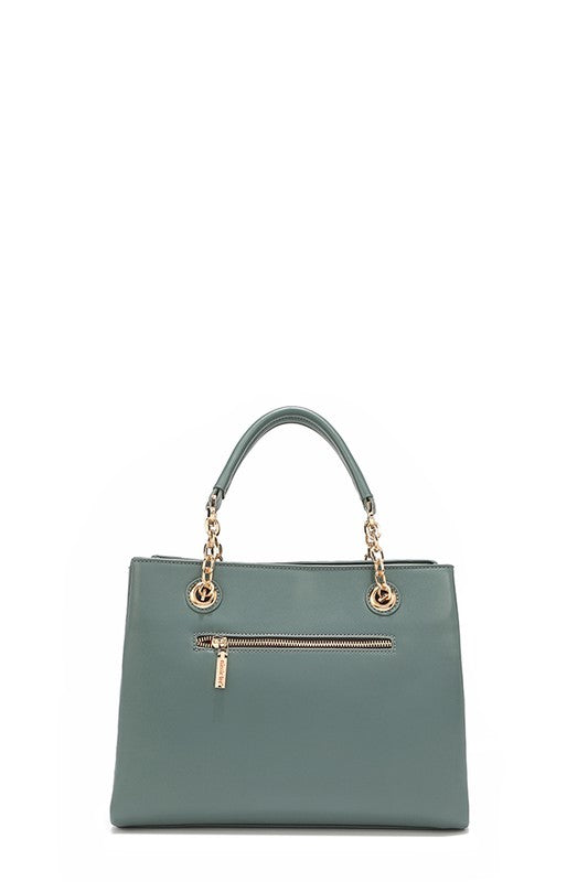 Valentina Ombre Panel Handbag
