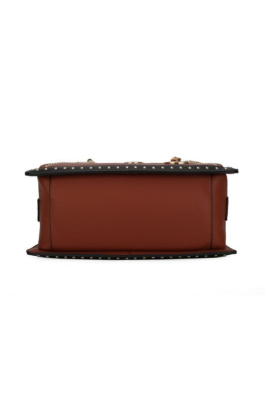 Aubrey Satchel Handbag Crossover by Mia k