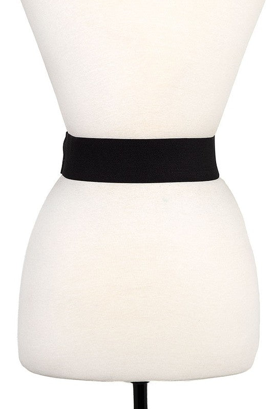 CG Rhinestone Accent Stretch Buckle Belt
