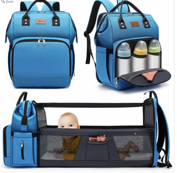 Baby Diaper Bag Backpack with Changing Station