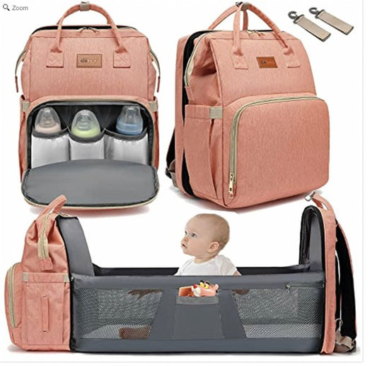 Baby Diaper Bag Backpack with Changing Station