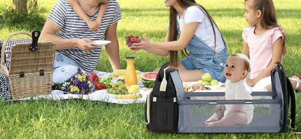 Baby Diaper Bag Backpack with Changing Station