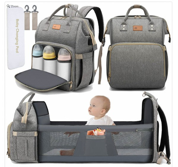 Baby Diaper Bag Backpack with Changing Station