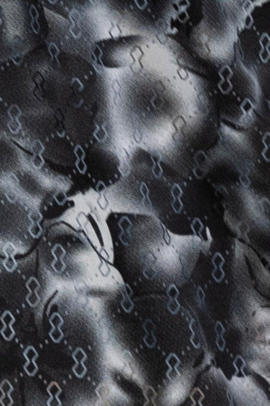 Men's Fancy Foil Printed Short Sleeve Shirt