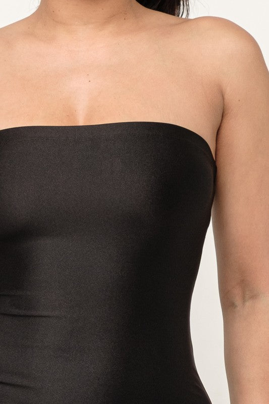 Sleeveless Back Slit Maxi Dress