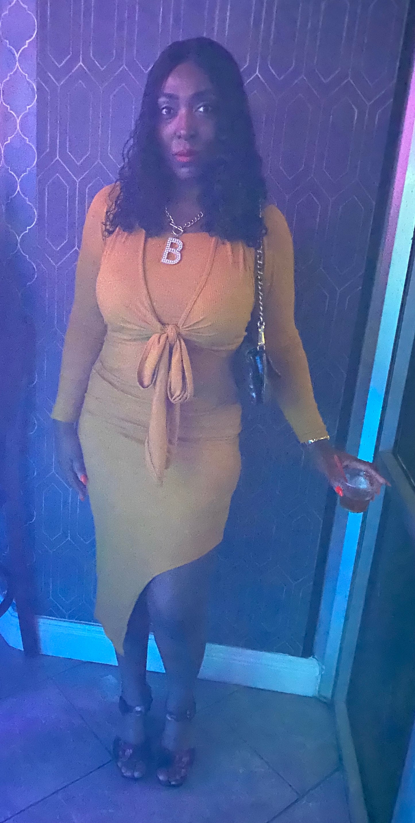 Off Shoulder Two Piece Plus Size Bodycon Set