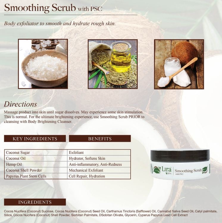 Lira Clinical’s Body Smoothing Scrub - 6oz