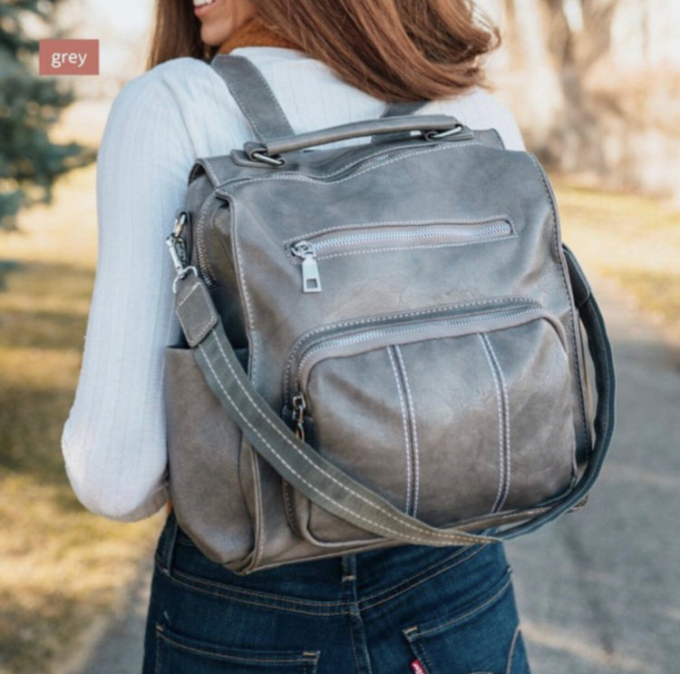 Mckell Convertible Backpack Purse