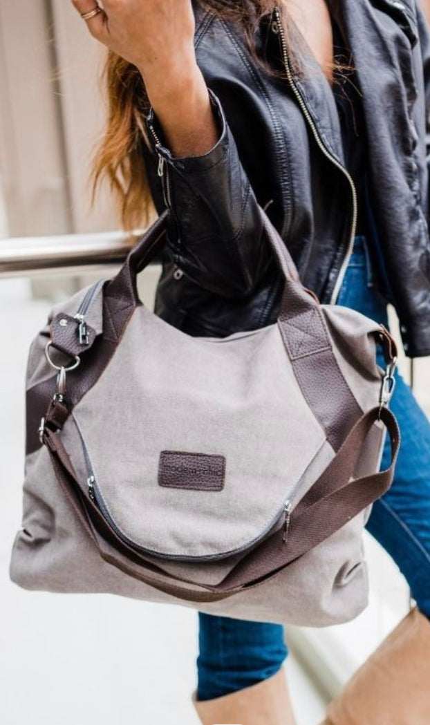 Kinsley Canvas Handbag